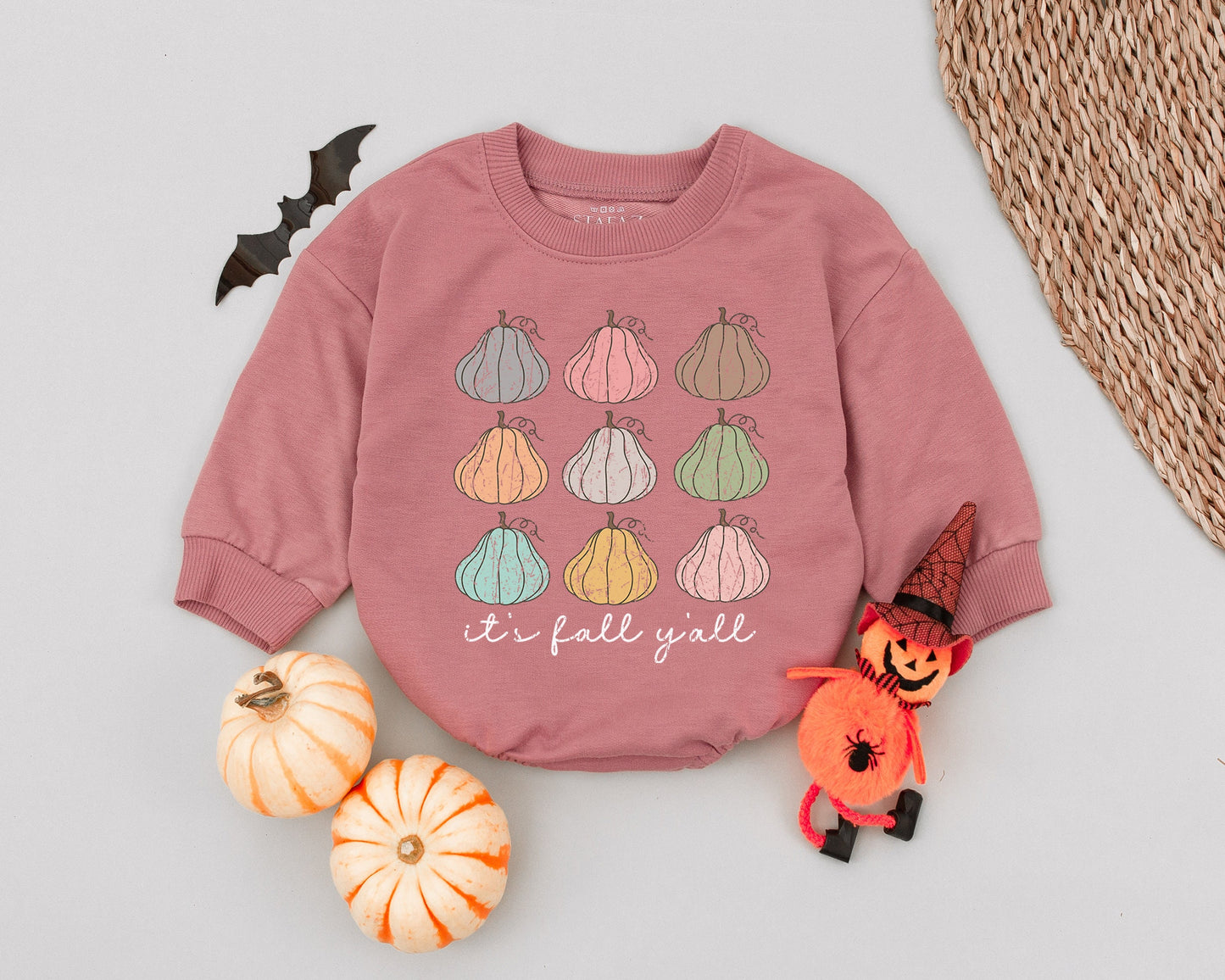 Little Pumpkin Thanksgiving Romper – Fall Baby Outfit, 1st Birthday