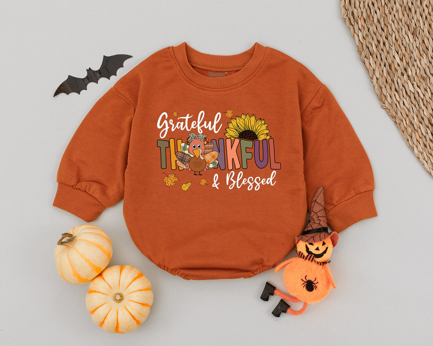 Baby's 1st Thanksgiving Romper – Cute Turkey Outfit & Bodysuit
