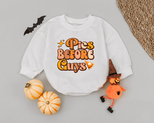 First Thanksgiving Baby Romper - Cute Fall Outfit for Newborns