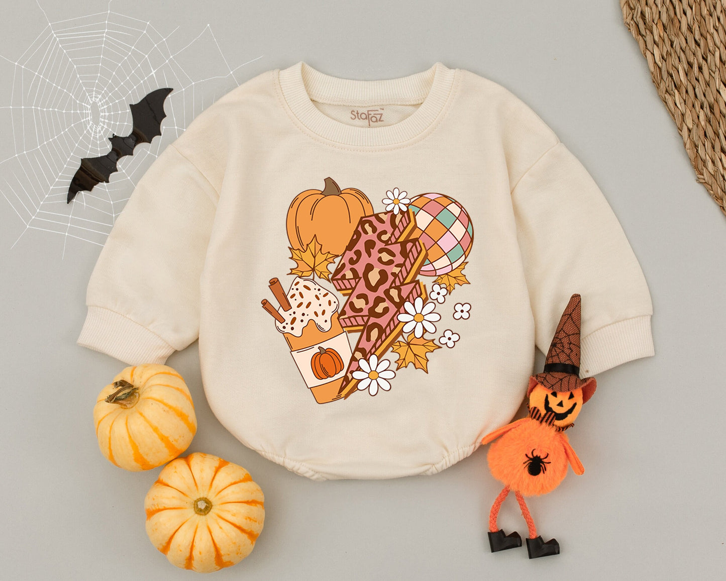 Pumpkin Patch Baby Romper: Cute 1st Thanksgiving & Fall Outfit
