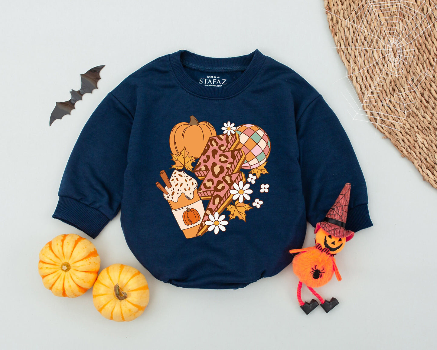 Pumpkin Patch Baby Romper: Cute 1st Thanksgiving & Fall Outfit