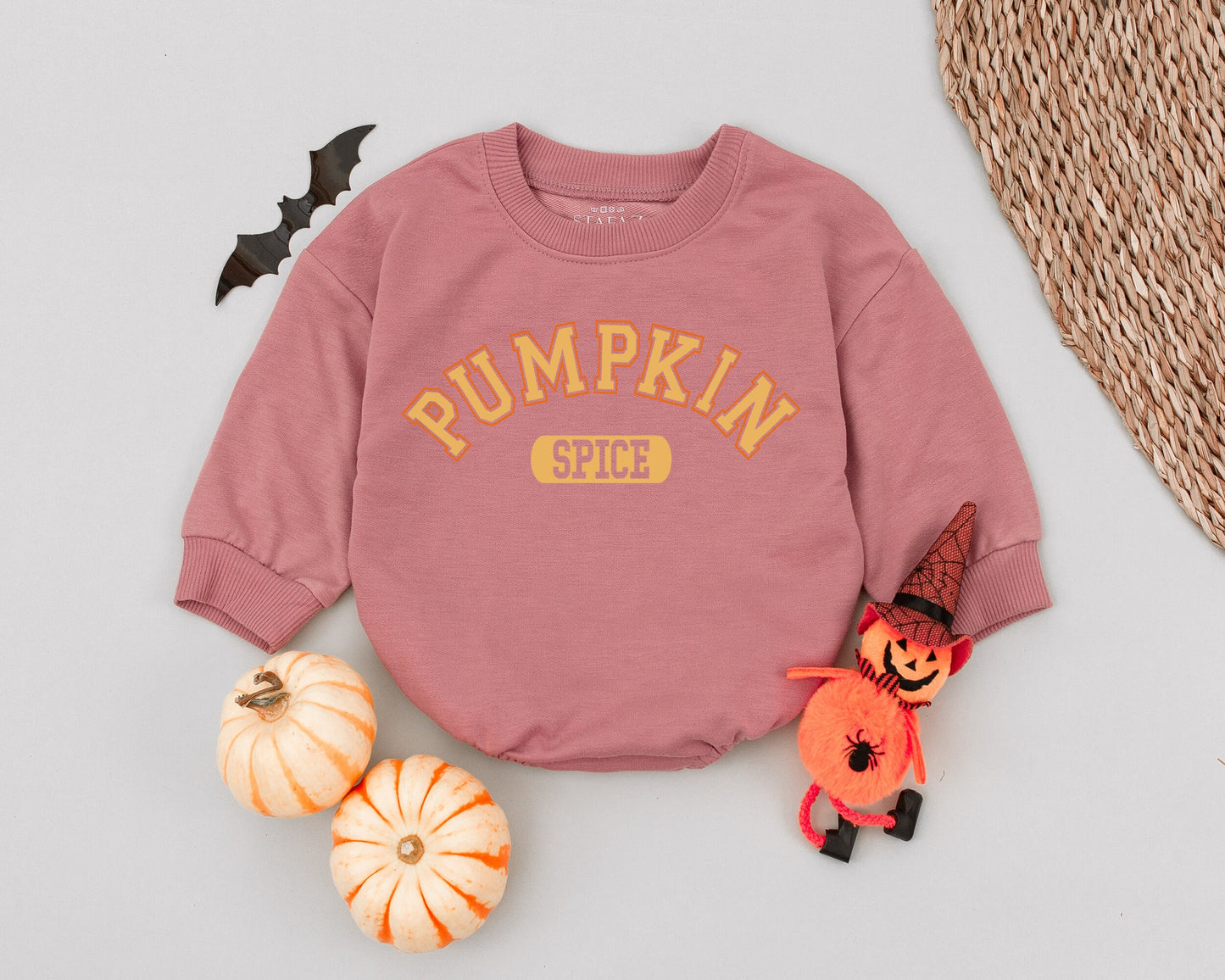 First Thanksgiving & Halloween Baby Romper - Cute Fall Bodysuit