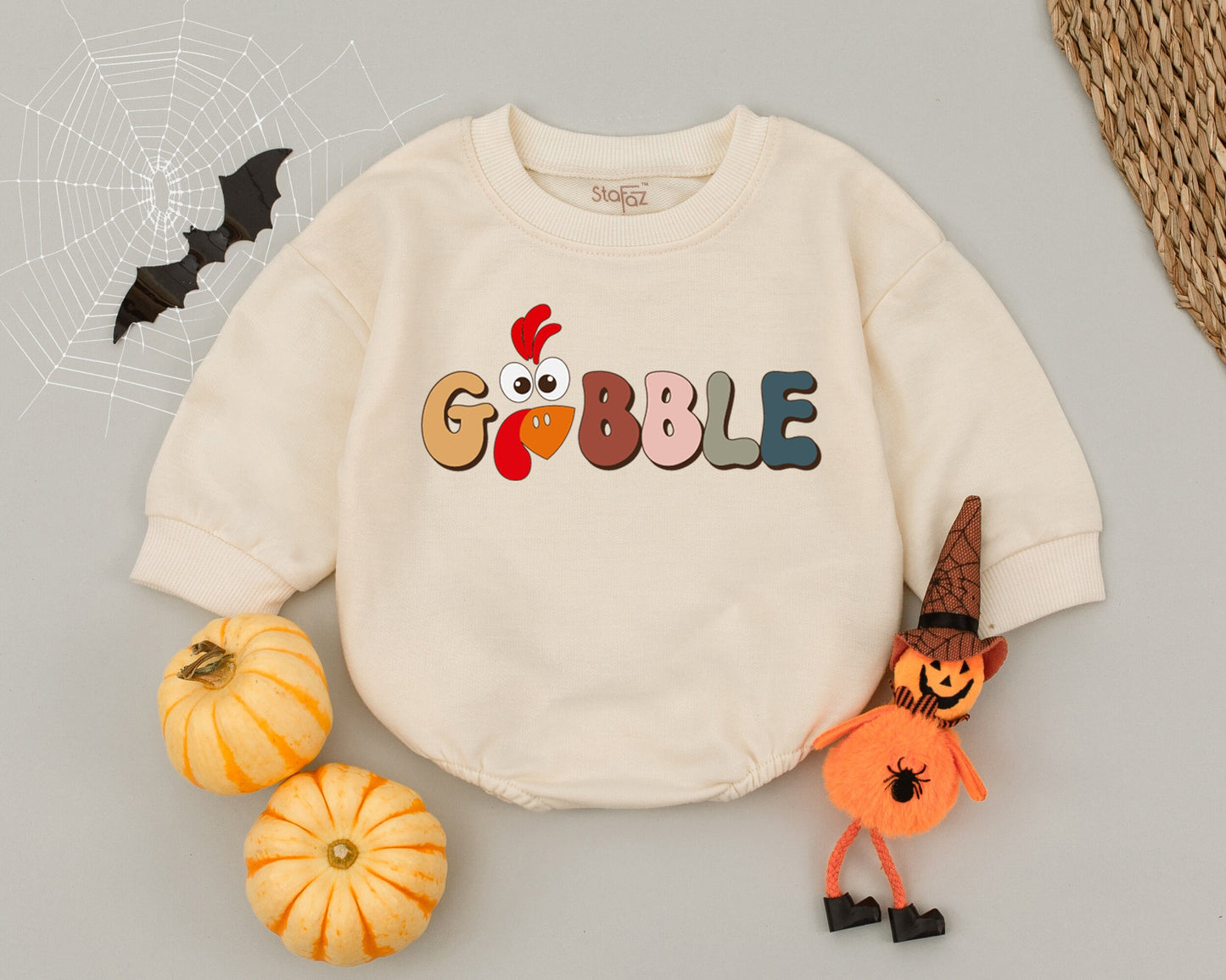 Thanksgiving Baby Romper: Cute First Holiday Outfit for Newborns