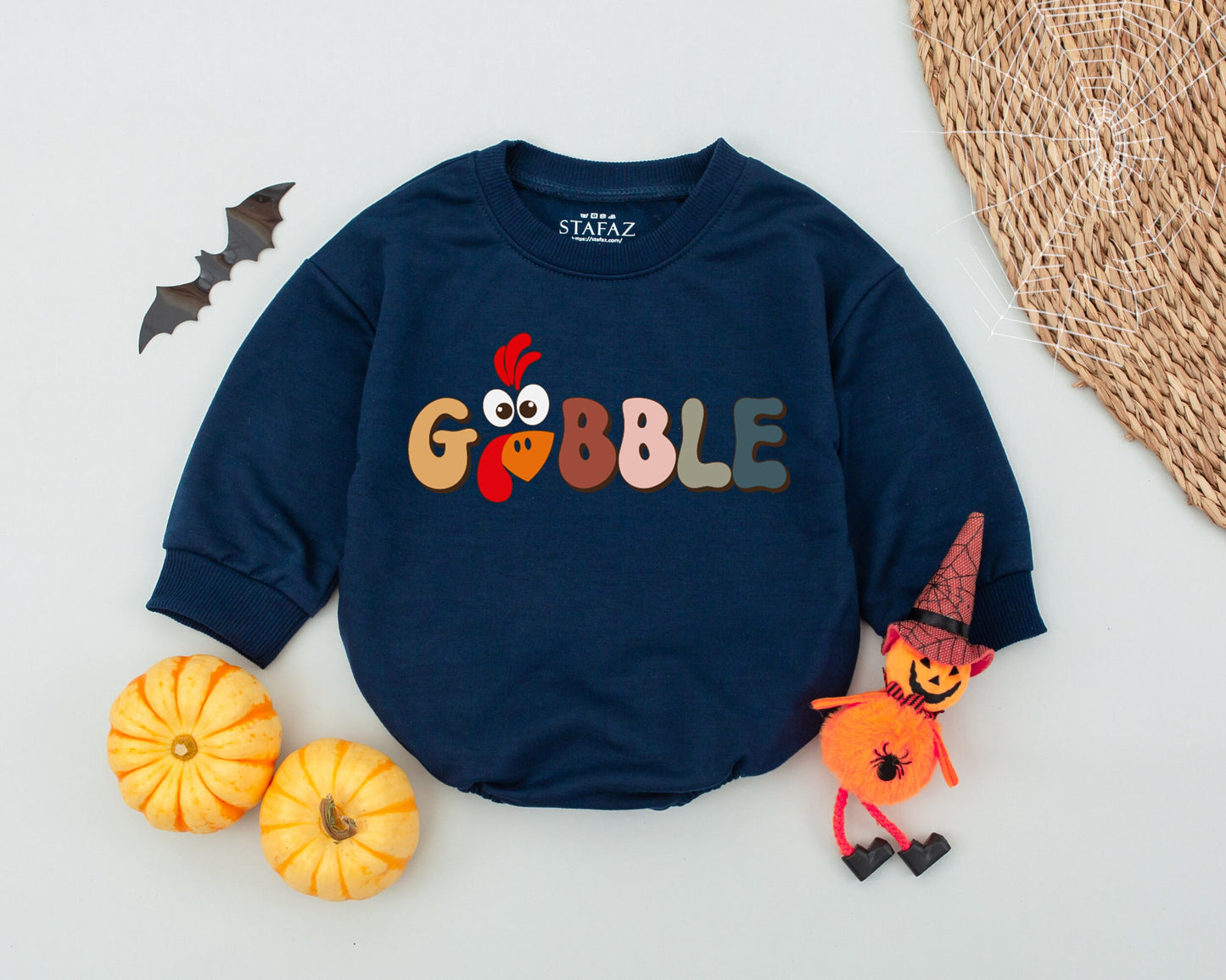 Thanksgiving Baby Romper: Cute First Holiday Outfit for Newborns