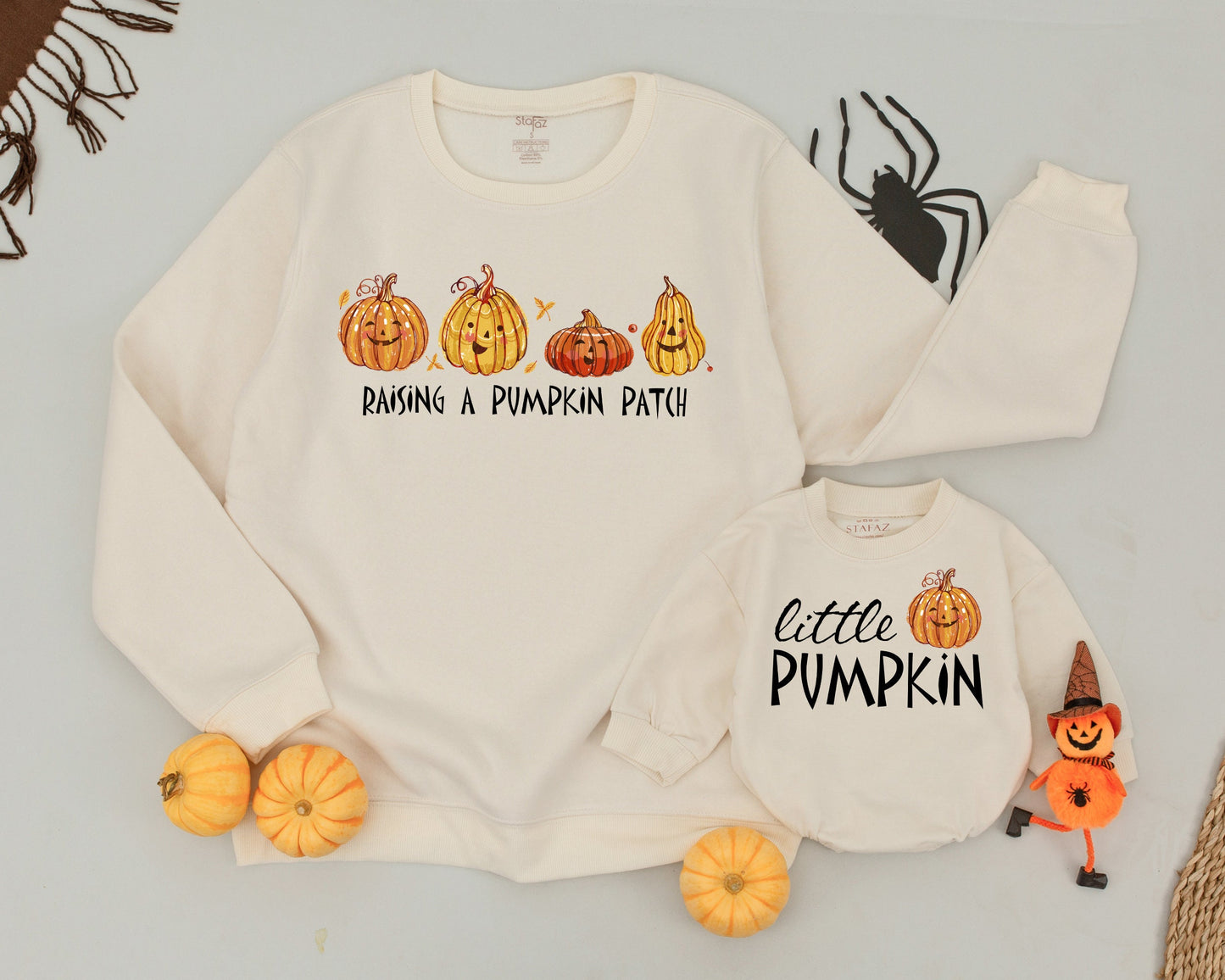 Pumpkin Patch Family Sweaters: Cozy Autumn Mommy and Me Outfits
