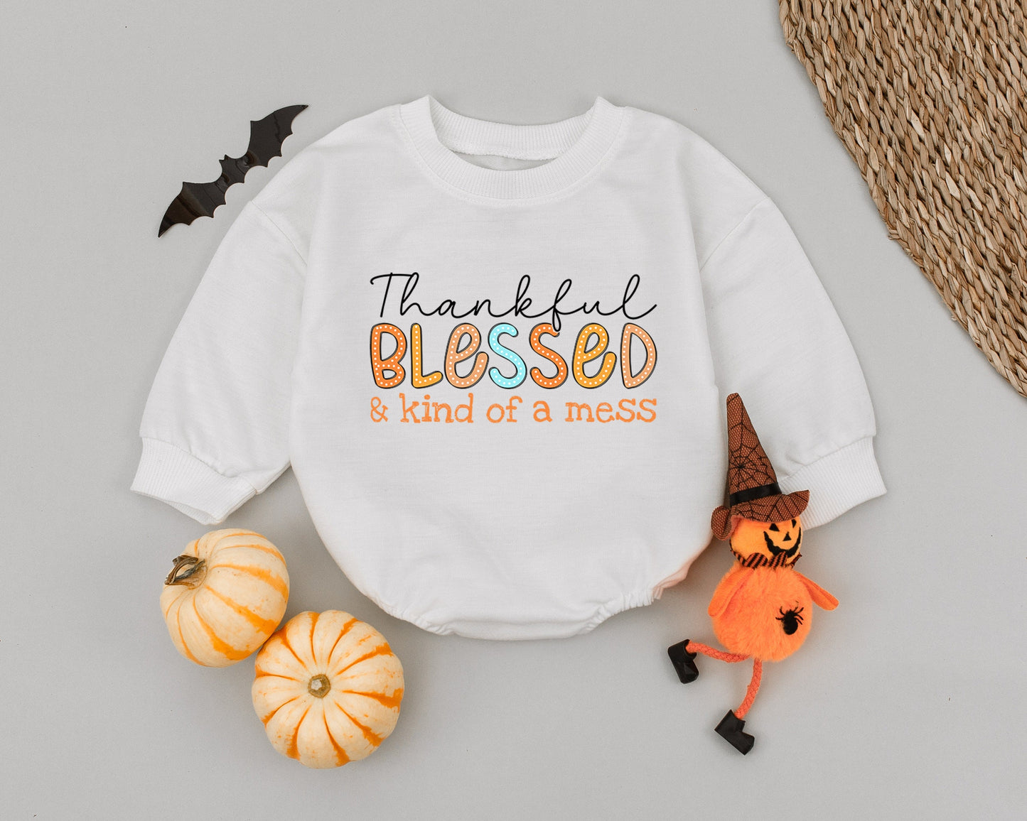 Autumn Baby Romper: First Thanksgiving Outfit - Cute & Cozy Style