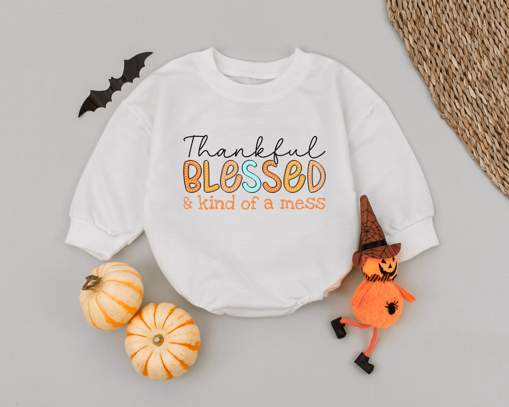 Autumn Baby Romper: First Thanksgiving Outfit - Cute & Cozy Style