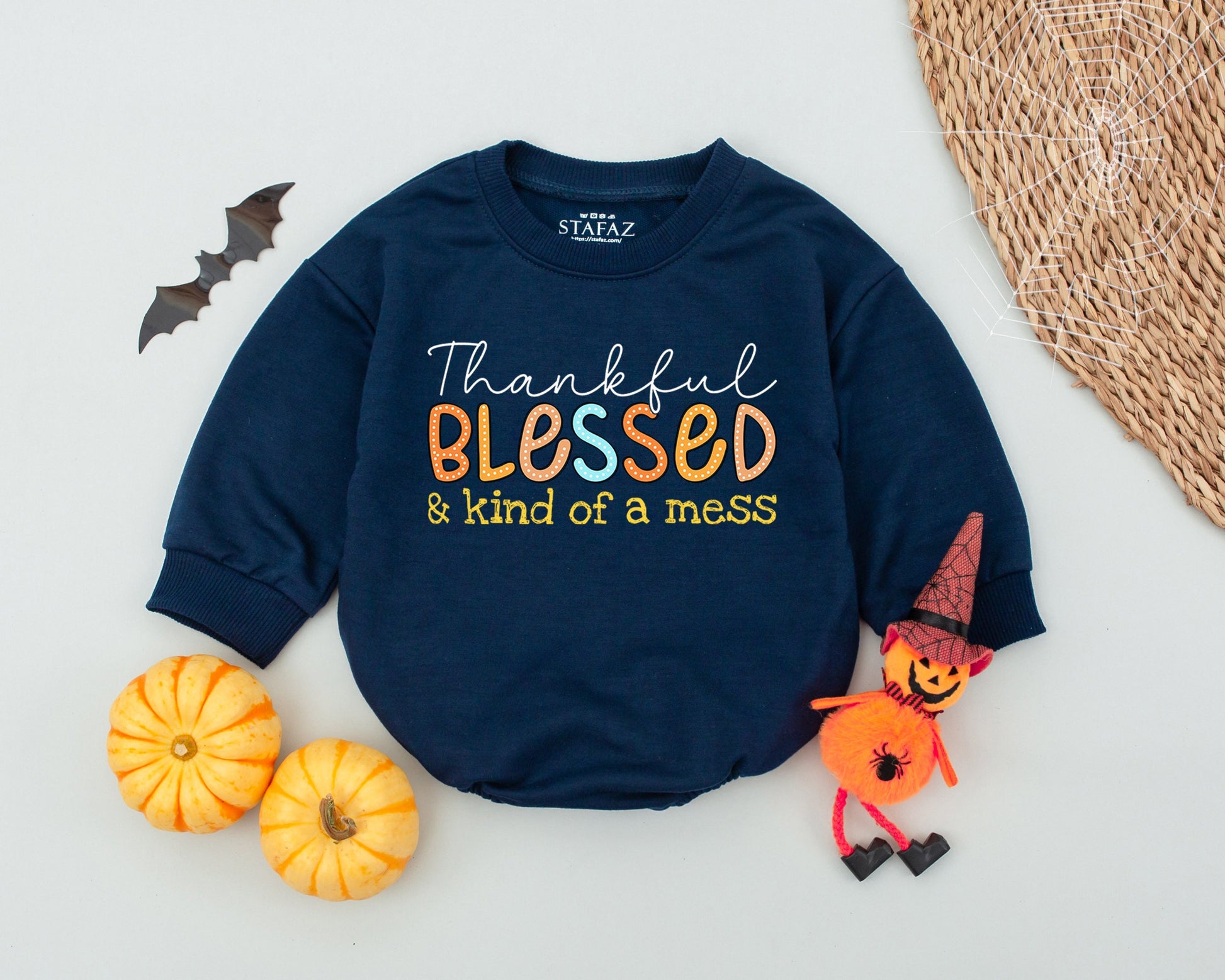 Autumn Baby Romper: First Thanksgiving Outfit - Cute & Cozy Style