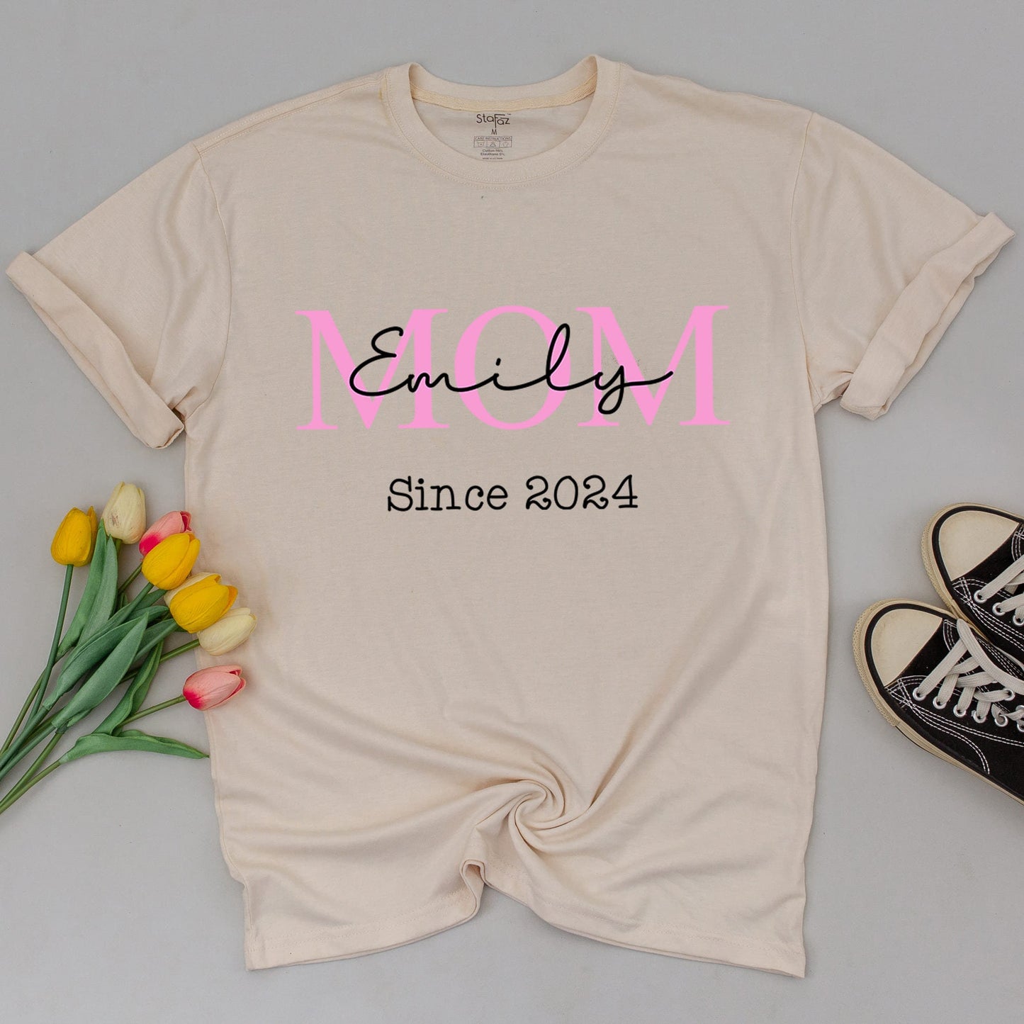 Matching Family Outfits: Personalized Tees for Mom, Dad & Baby
