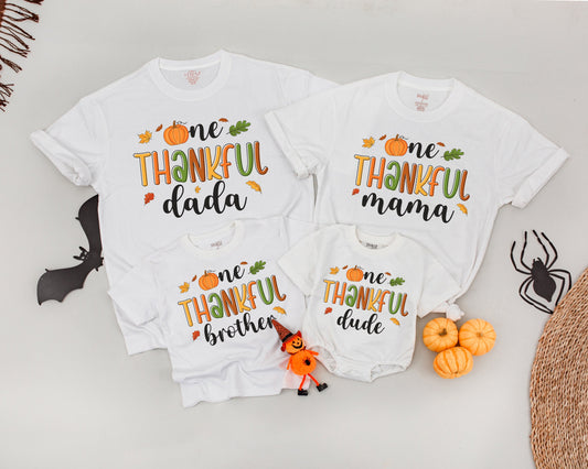 Matching Thanksgiving Family Shirts, Personalized Fall Outfits