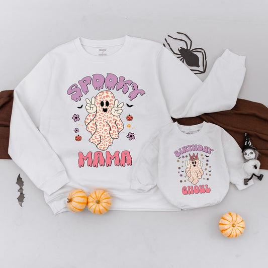 Spooky Family Birthday Outfits: Halloween Matching Sweaters & Shirts