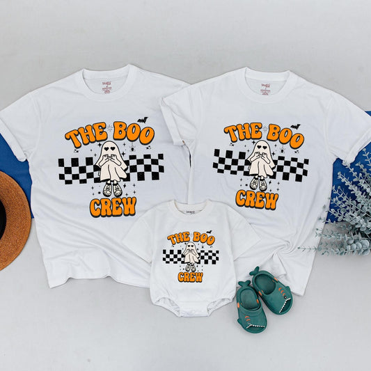 Family Boo Crew Halloween Shirts: Matching Spooky Vibes Tees
