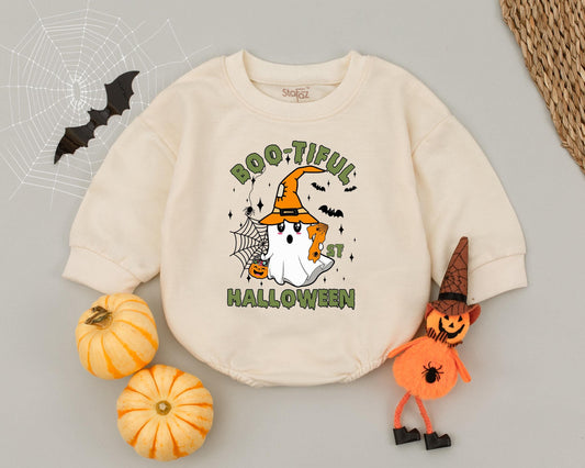 Retro Halloween Baby Romper - Perfect First Outfit & Gift Idea