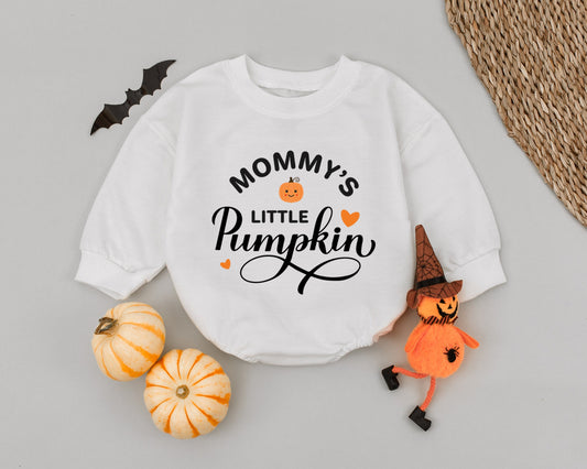 Little Pumpkin Thanksgiving Outfit - Baby Romper & Bodysuit Set