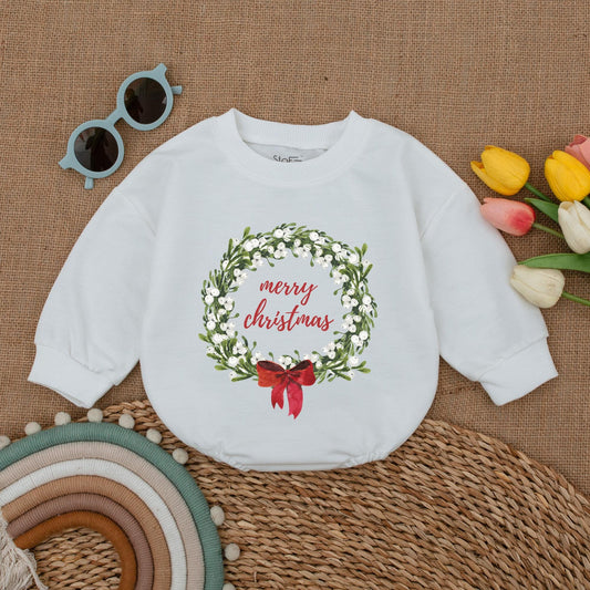 Baby Christmas Outfit: Cute Romper & Bodysuit for First Holiday