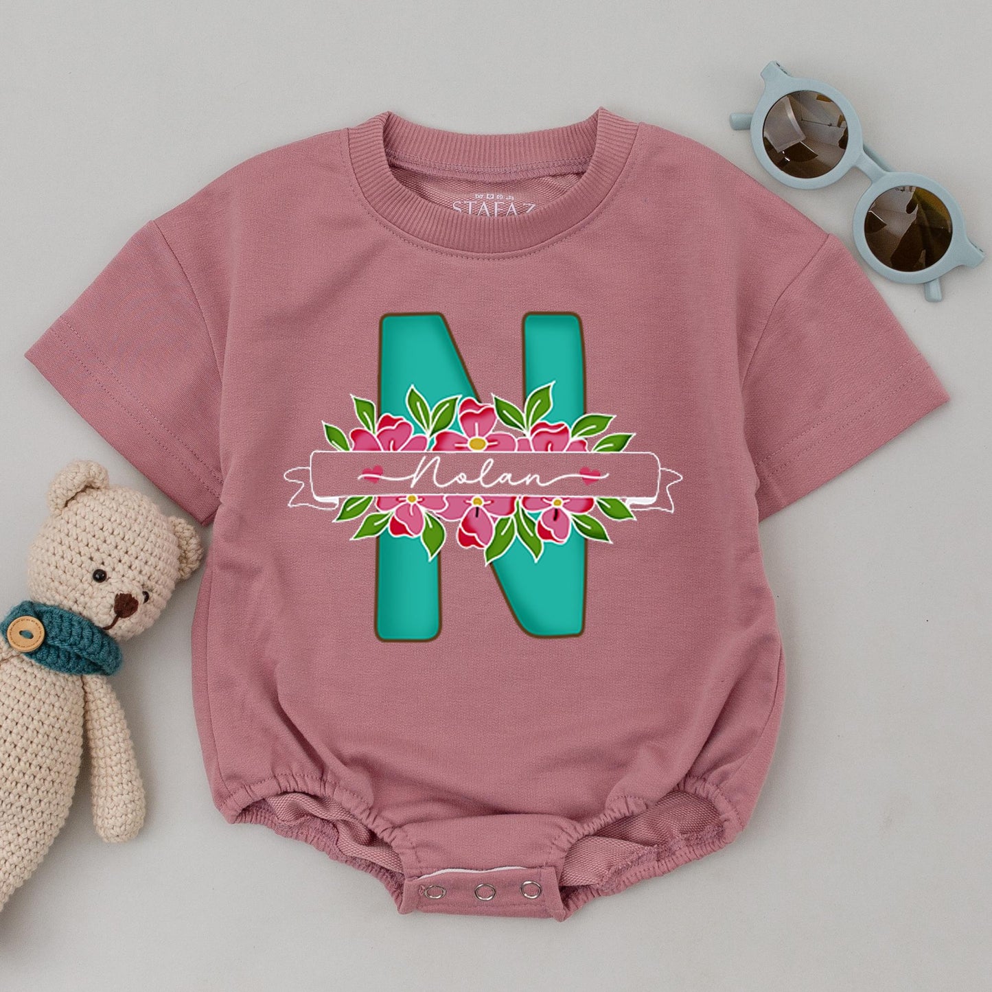 Family Custom Name Shirts - Matching Outfits for Baby, Mom & Dad