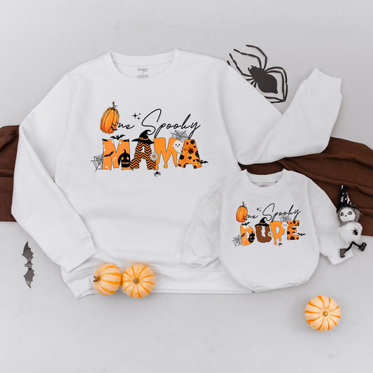 Retro Halloween Family Sweaters: Matching Spooky Season Outfits