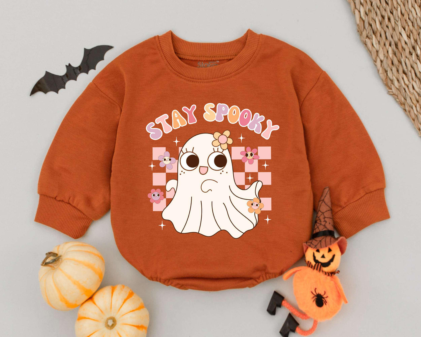 Spooky Season Romper: Baby & Toddler Halloween Costume Gift