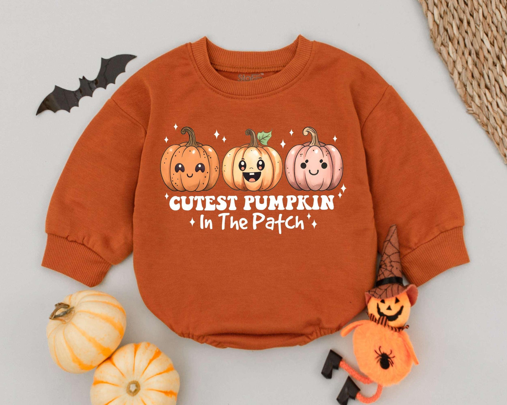 Adorable Halloween Baby Romper Outfit for Toddlers & Newborns