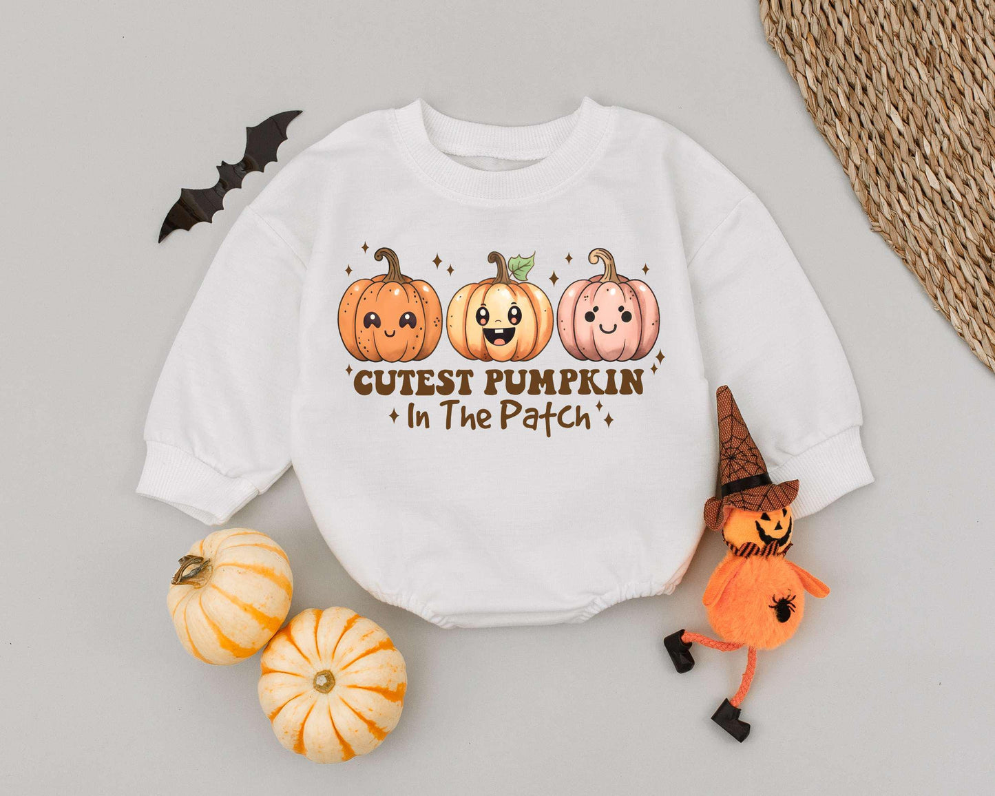 Adorable Halloween Baby Romper Outfit for Toddlers & Newborns