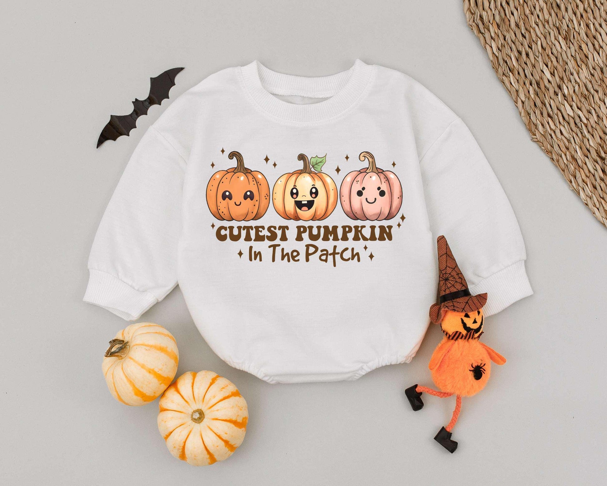 Adorable Halloween Baby Romper Outfit for Toddlers & Newborns