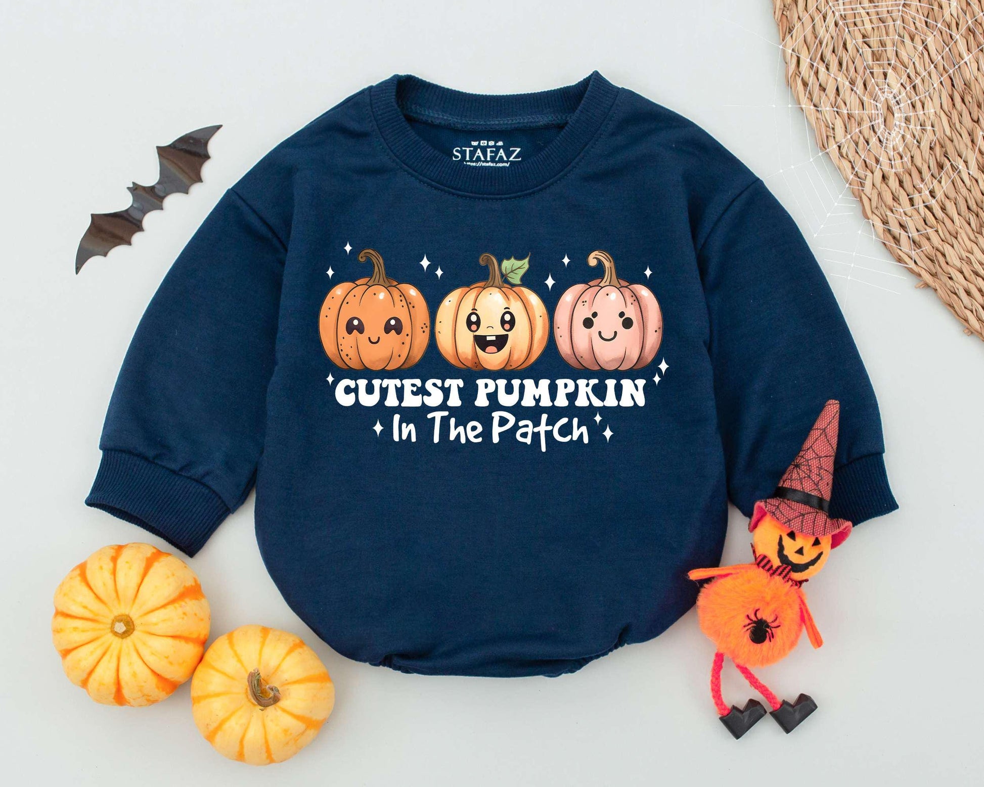 Adorable Halloween Baby Romper Outfit for Toddlers & Newborns