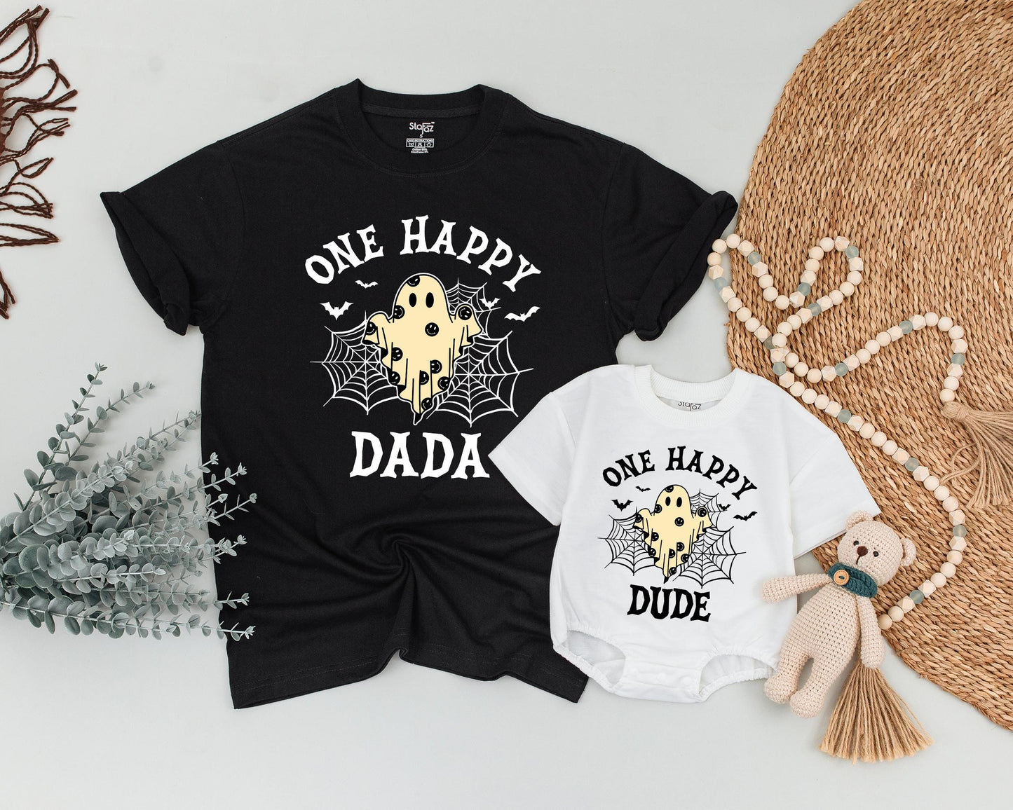 Spooky 1st Birthday Matching Tees: Family Halloween Costume Shirts
