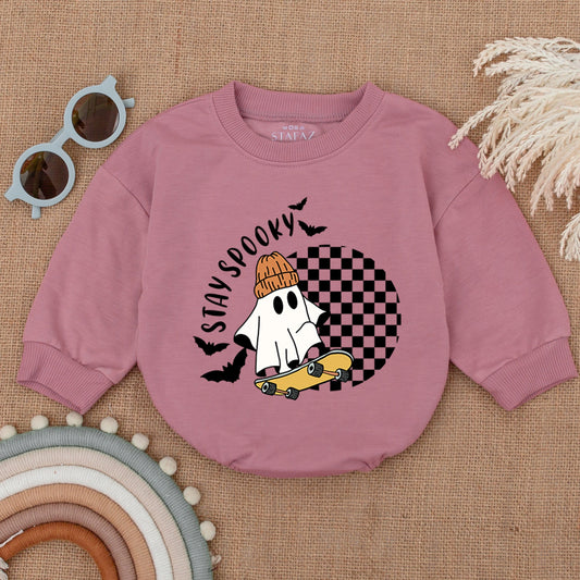 Ghostly Baby Romper: My First Halloween Costume & Shower Gift