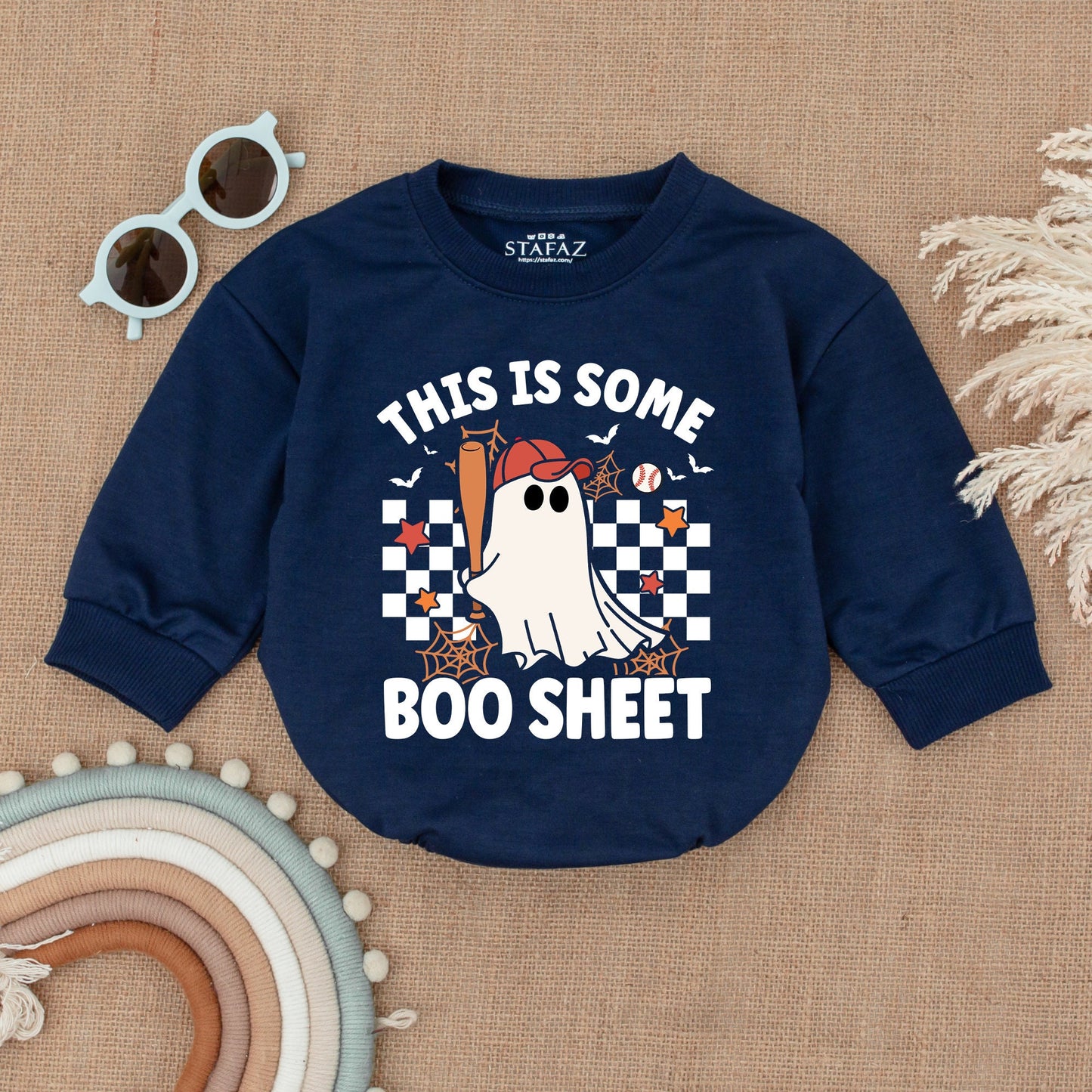Spooky Bubble Romper, My First Halloween Bodysuit, Baby Gift Outfit