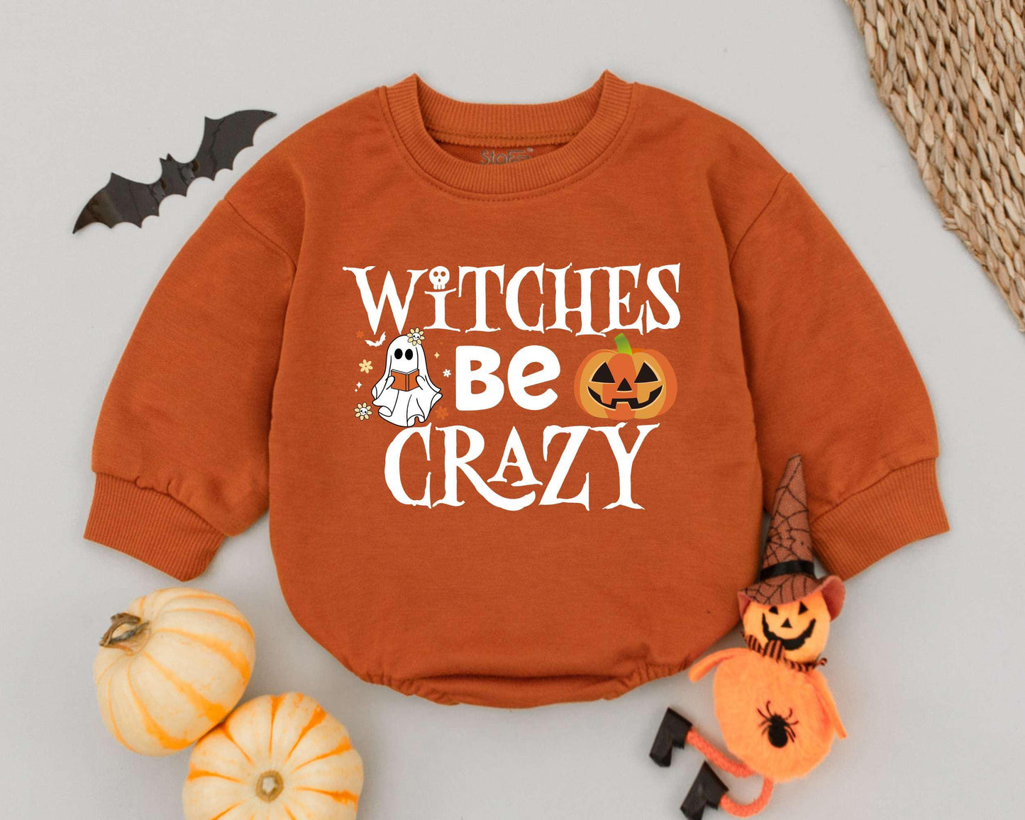 Spooky Season Baby Romper: Funny Halloween Outfit for Boys & Girls