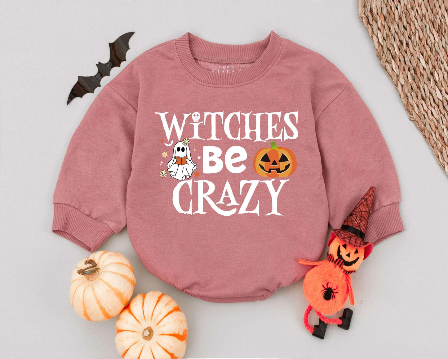 Spooky Season Baby Romper: Funny Halloween Outfit for Boys & Girls
