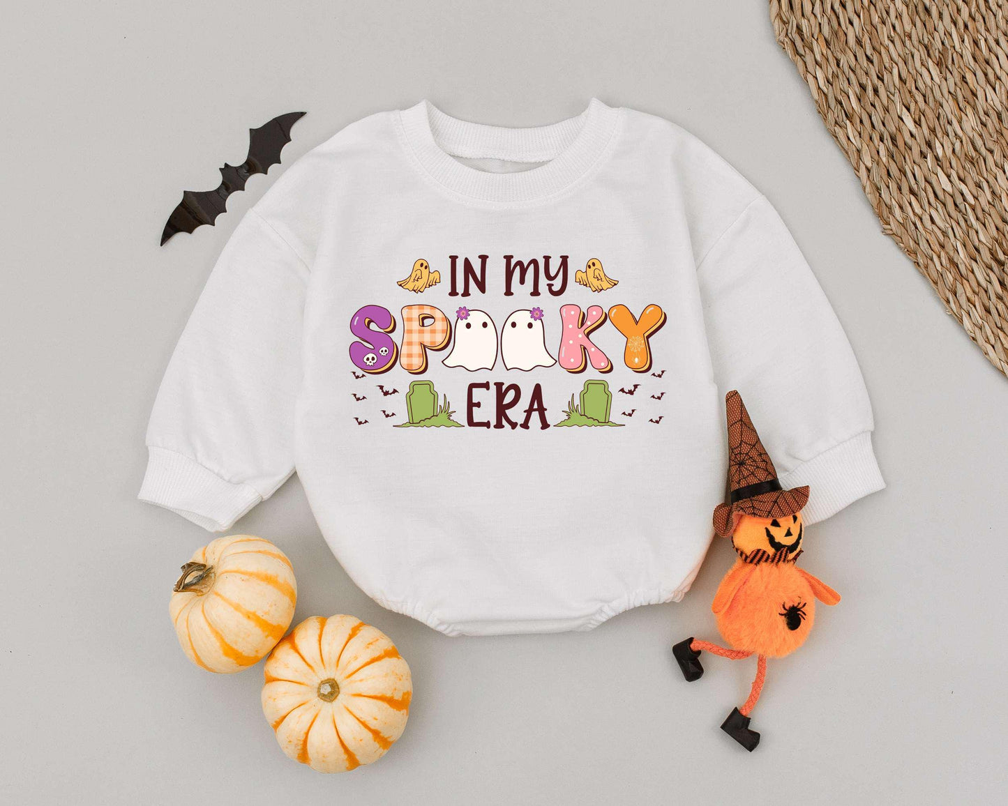 Spooky Era Halloween Romper & Outfit: Funny Baby & Toddler Costume