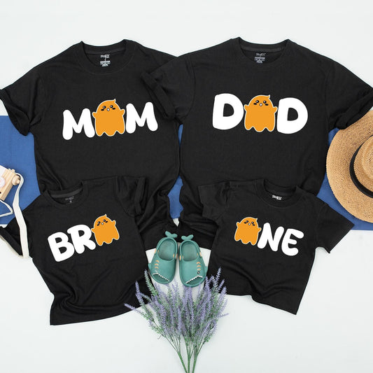 Spooky First Birthday Shirts: Halloween Mommy and Me Matching Set
