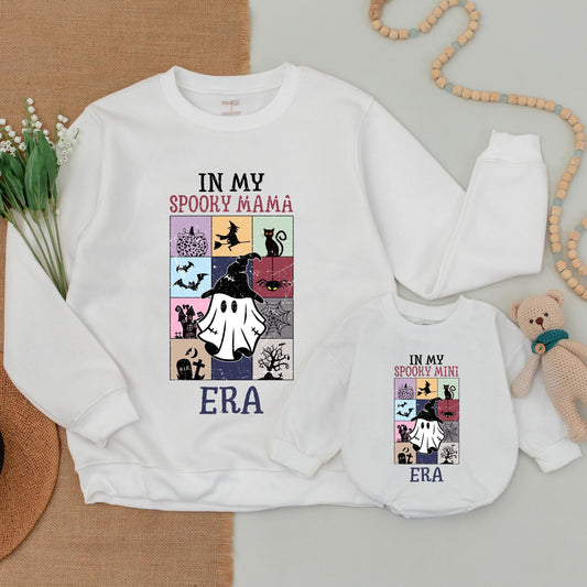 Mama & Me Spooky Sweatshirts: Halloween & Thanksgiving Vibes