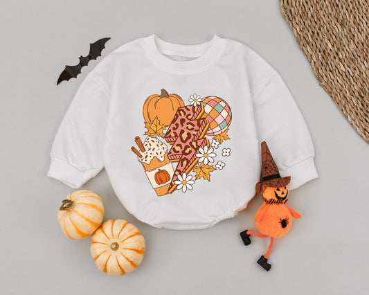 Pumpkin Patch Baby Romper: Cute 1st Thanksgiving & Fall Outfit
