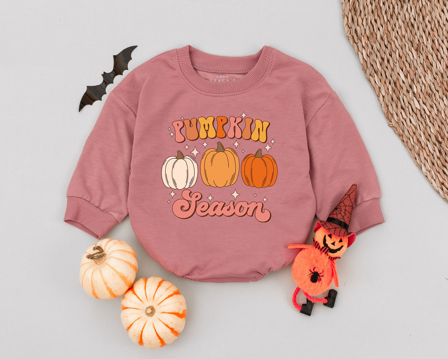 Little Pumpkin Romper: First Thanksgiving & Halloween Outfit