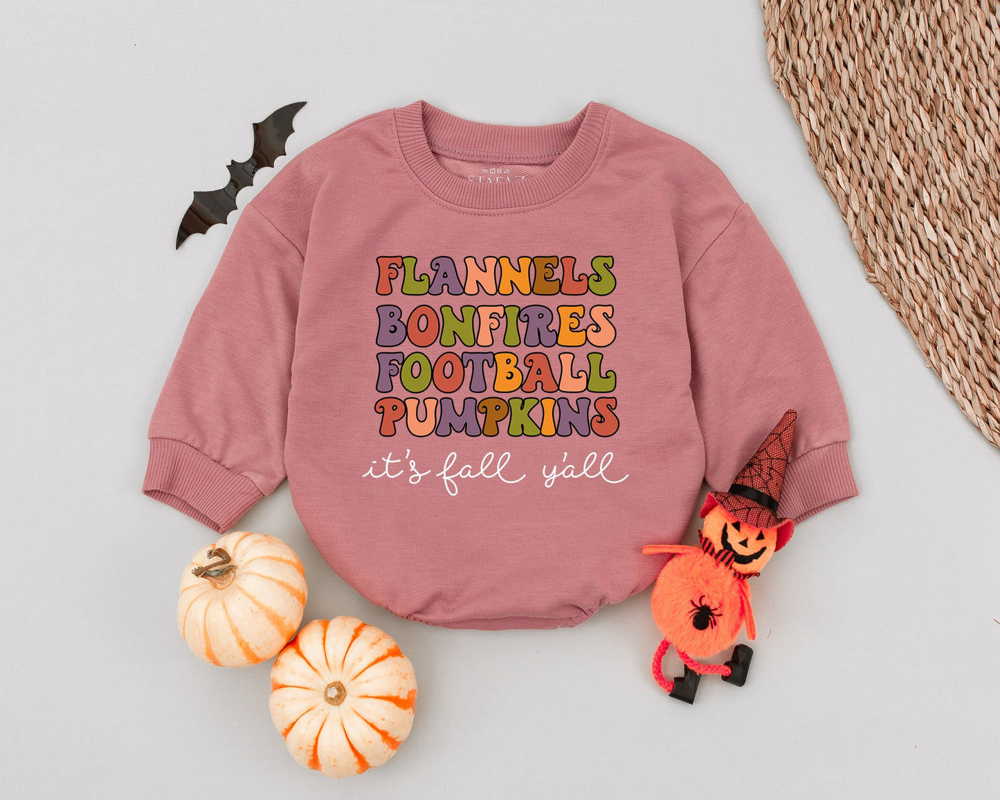 Groovy Thanksgiving Baby Romper: Cute Fall & 1st Birthday Outfit