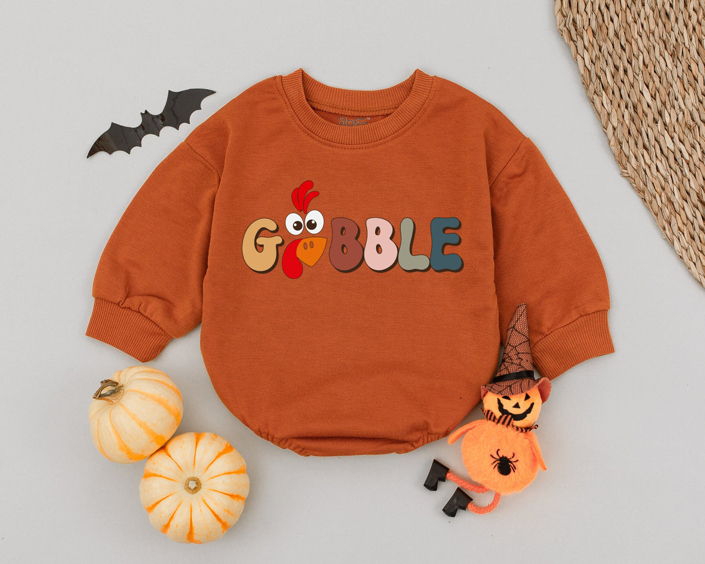 Thanksgiving Baby Romper: Cute First Holiday Outfit for Newborns
