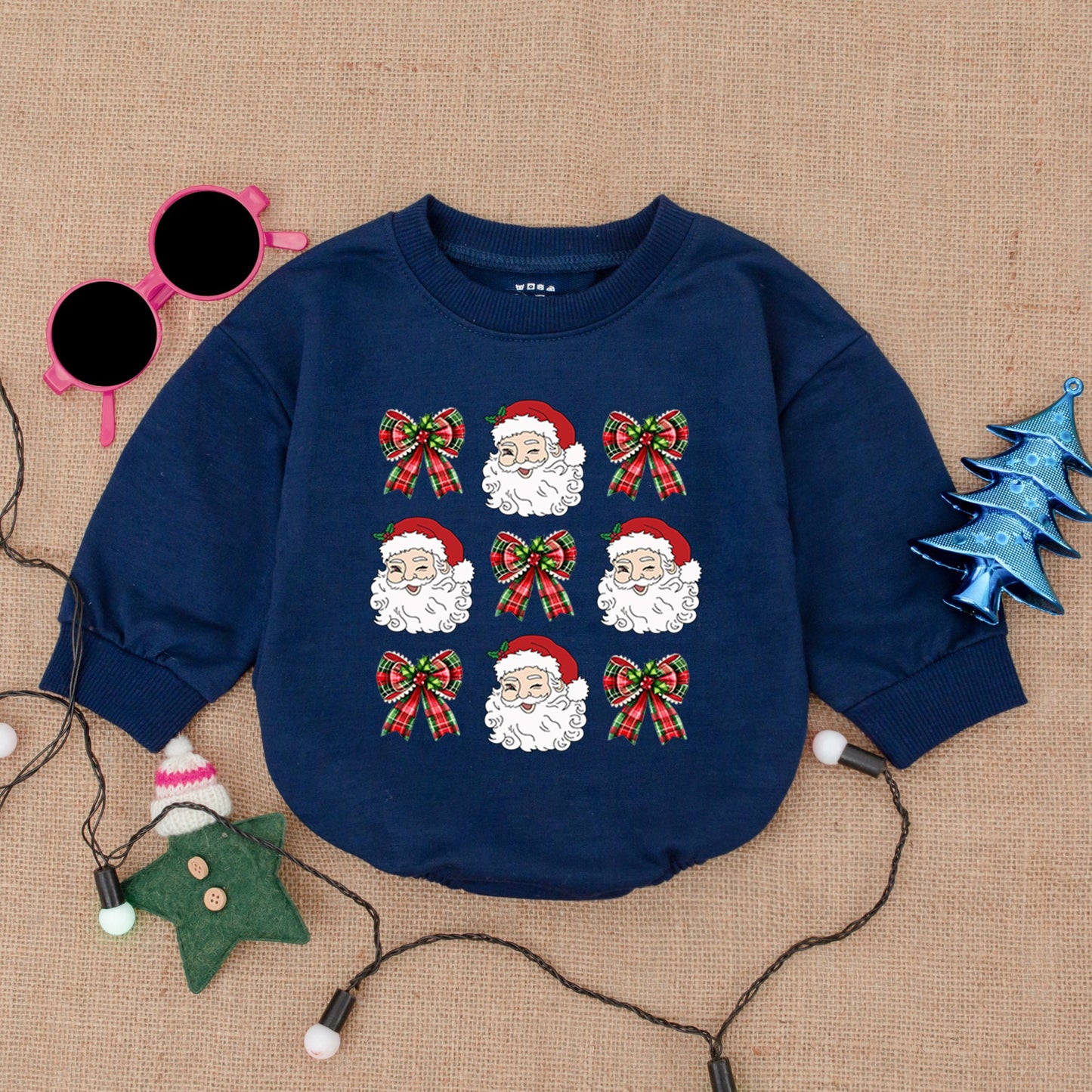 Festive Baby Bodysuit & Santa Romper – Perfect Christmas Gift