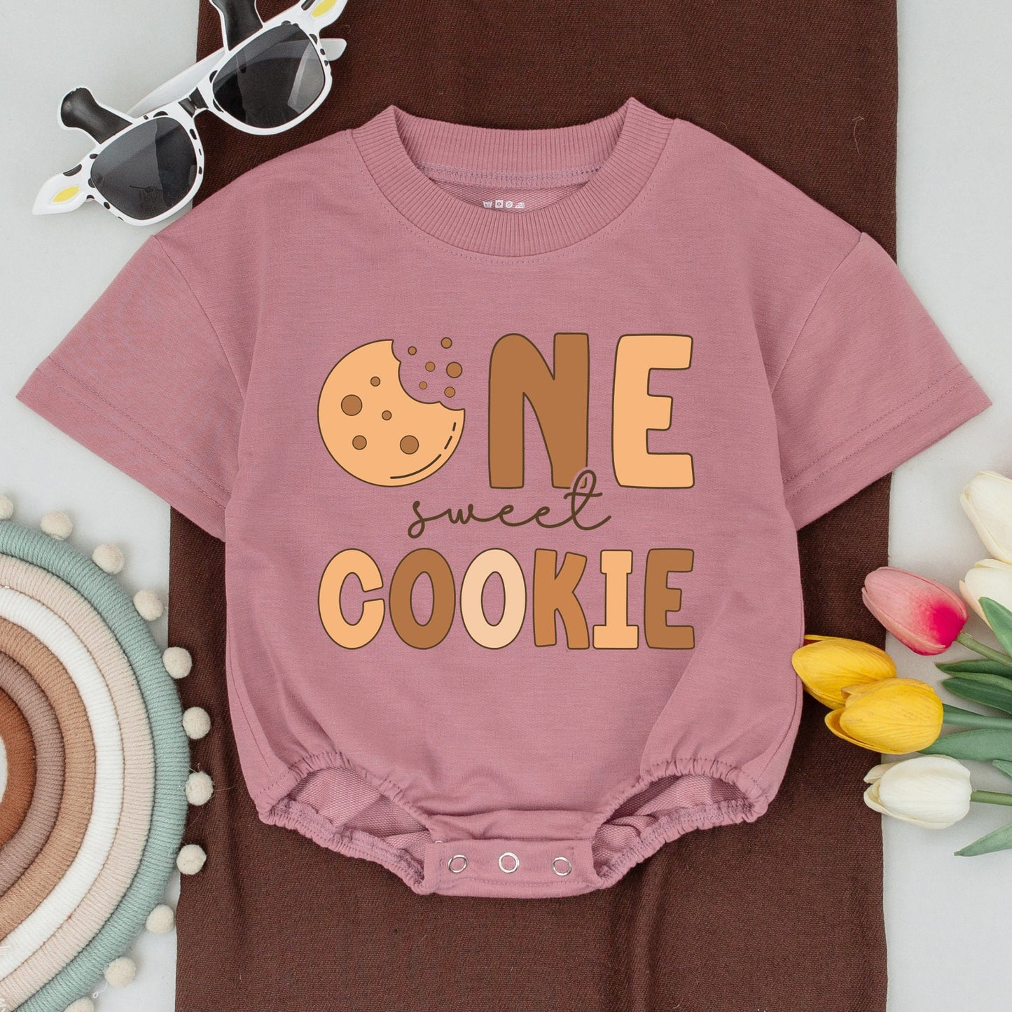 Sweet One Cookie Birthday Shirt Mama Dada Sister Family Matching Outfit Baby 1st Birthday Baby Bodysuit Mommy and Me Party Theme