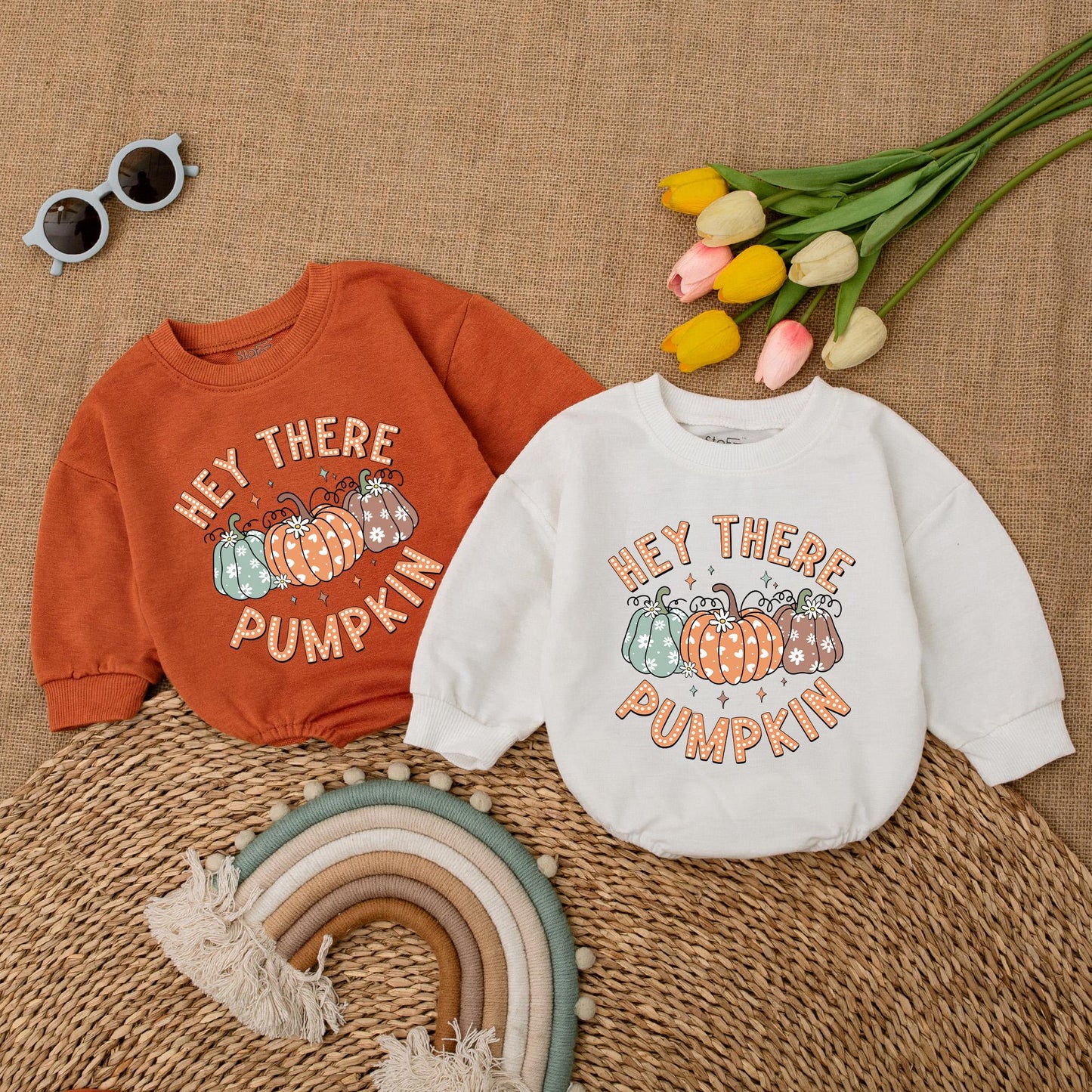 Little Pumpkin Baby Romper - Thanksgiving & Fall Newborn Outfit
