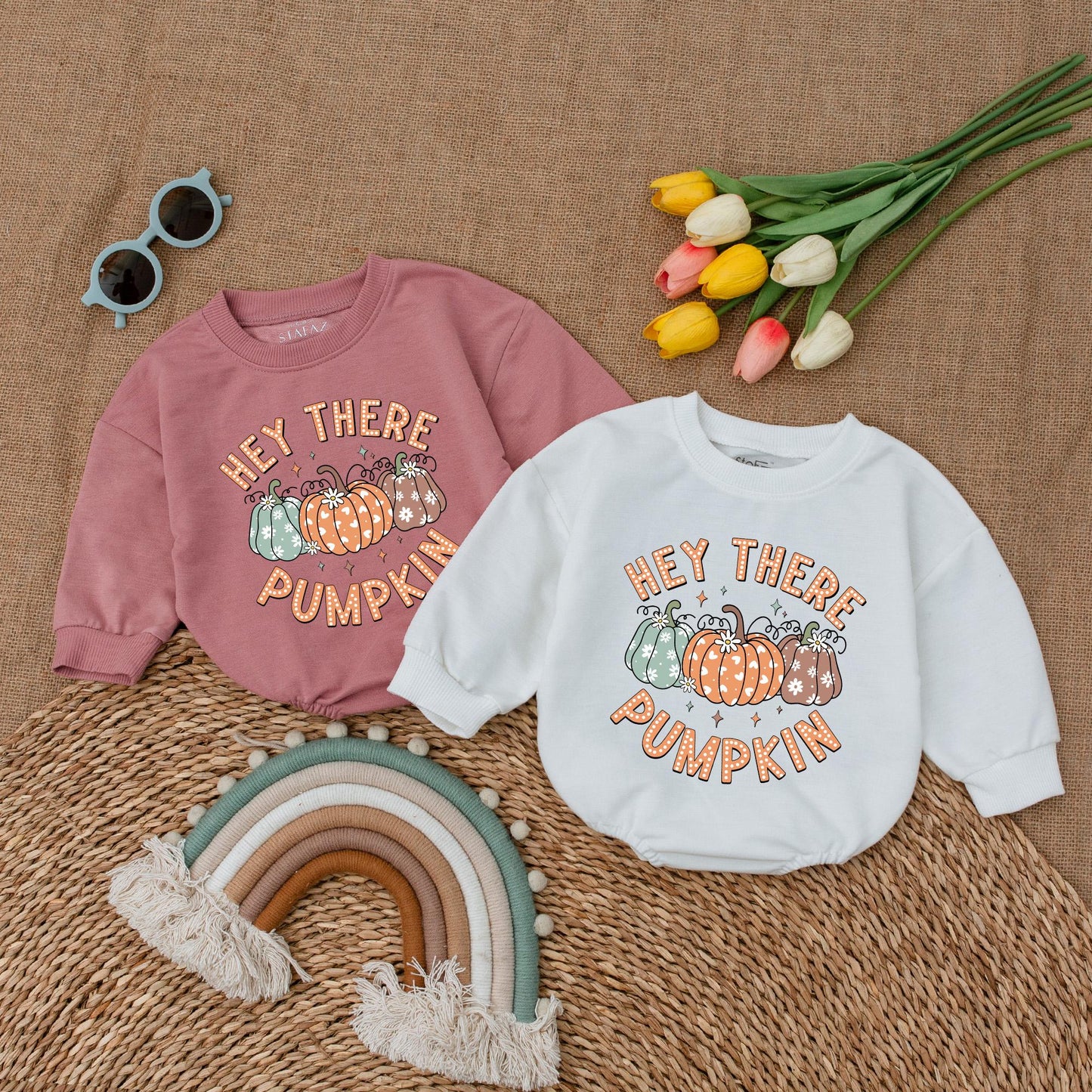 Little Pumpkin Baby Romper - Thanksgiving & Fall Newborn Outfit