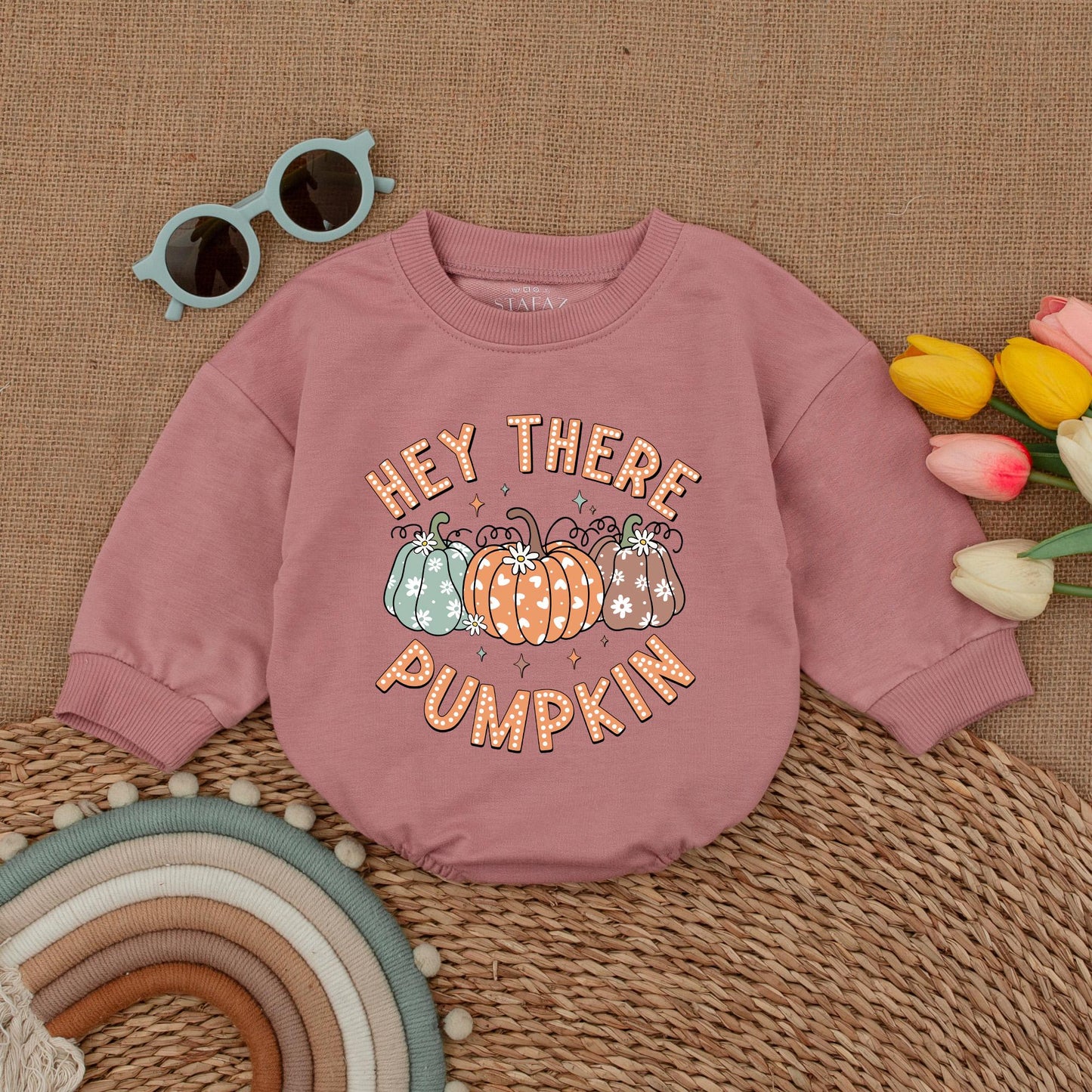 Little Pumpkin Baby Romper - Thanksgiving & Fall Newborn Outfit