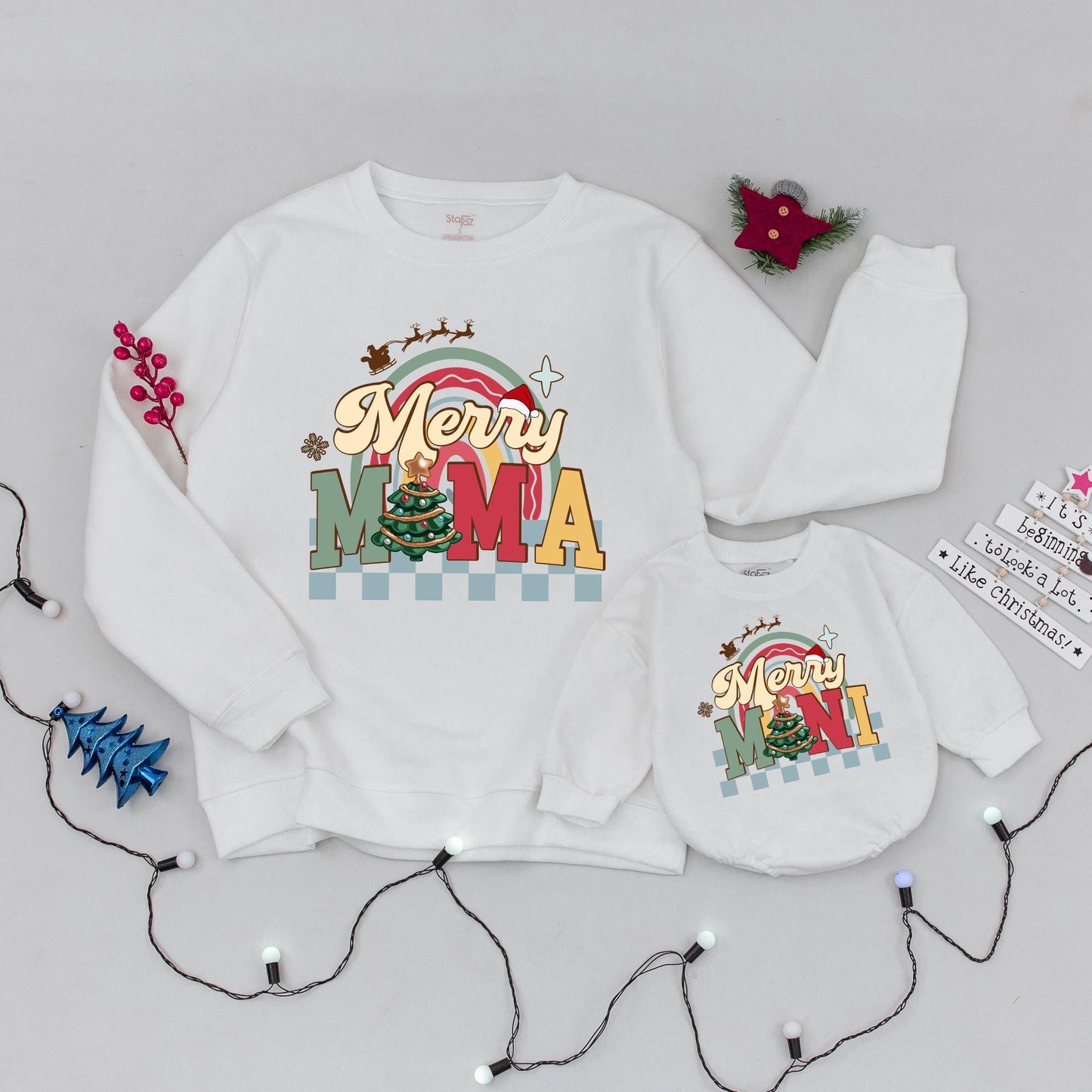 Cozy Christmas Sweaters: Matching Family Sets for Festive Cheer