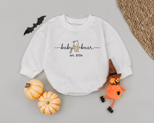 First Birthday Bubble Romper Outfit for Babies, Unisex Bodysuit