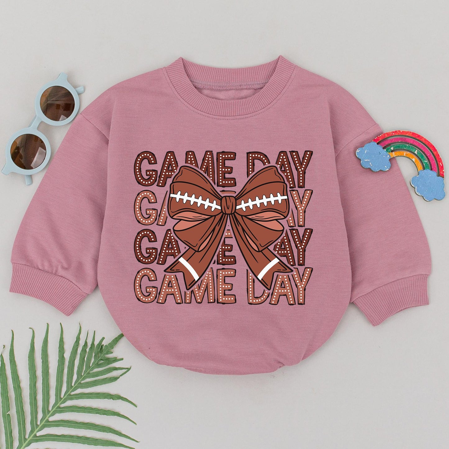 Retro Football Romper: Baby Game Day Outfit & Gifts for All