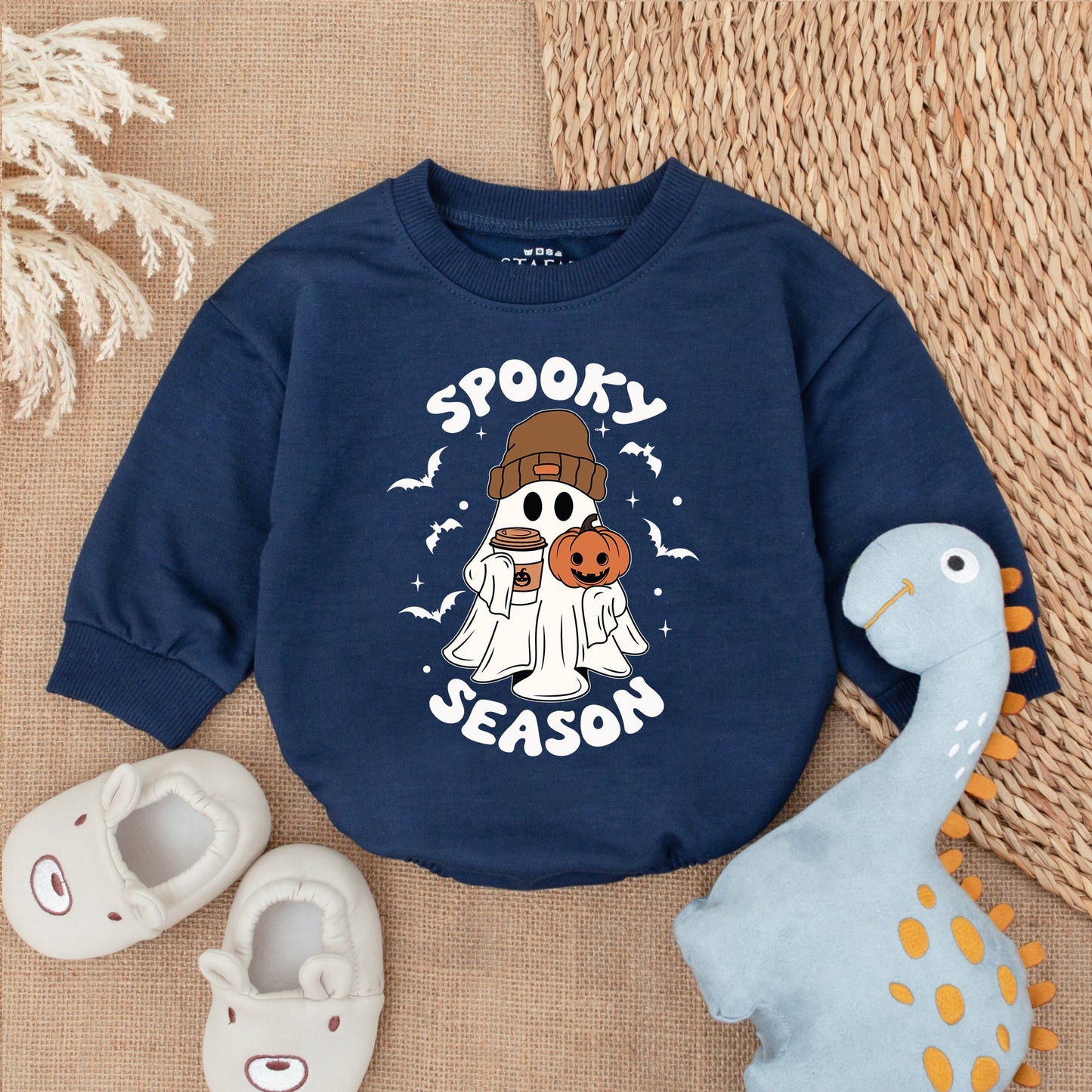 First Halloween Romper - Spooky Season Baby Bodysuit Outfit