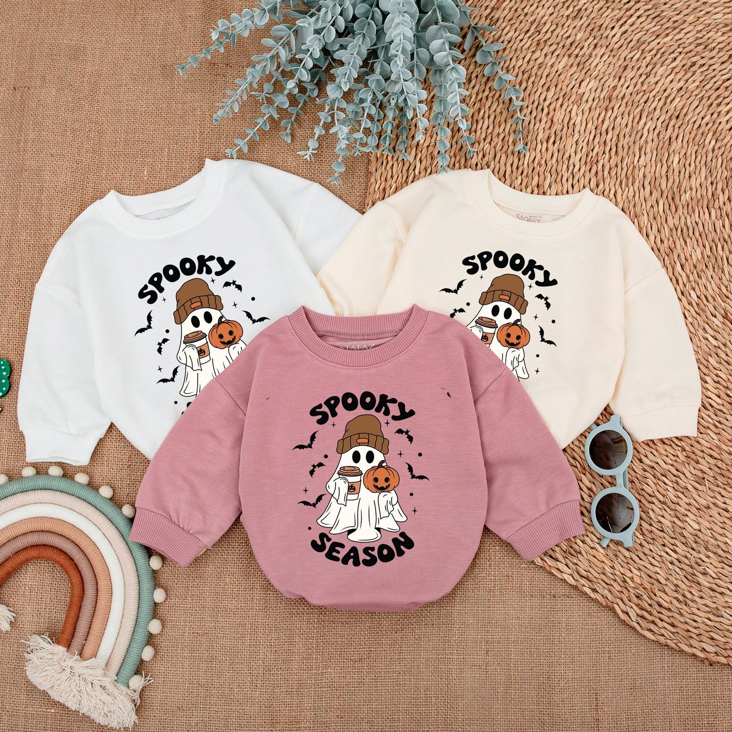 First Halloween Romper - Spooky Season Baby Bodysuit Outfit