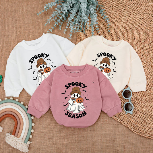 First Halloween Romper - Spooky Season Baby Bodysuit Outfit