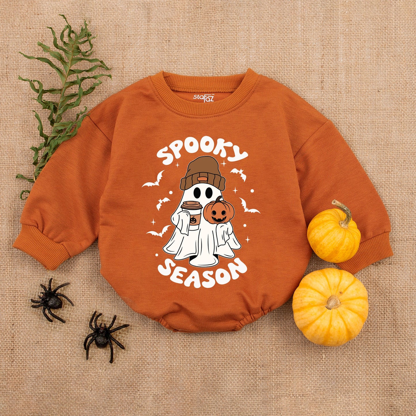 First Halloween Romper - Spooky Season Baby Bodysuit Outfit